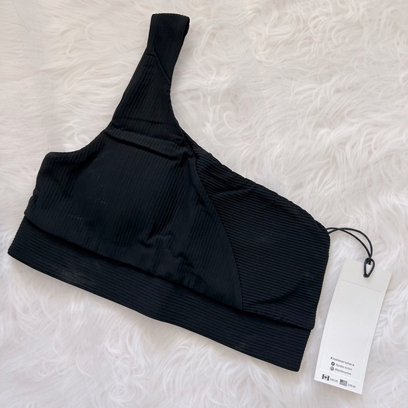 Kyodan Canyon One-Shoulder Ribber Bra Top - Picture 1 of 2